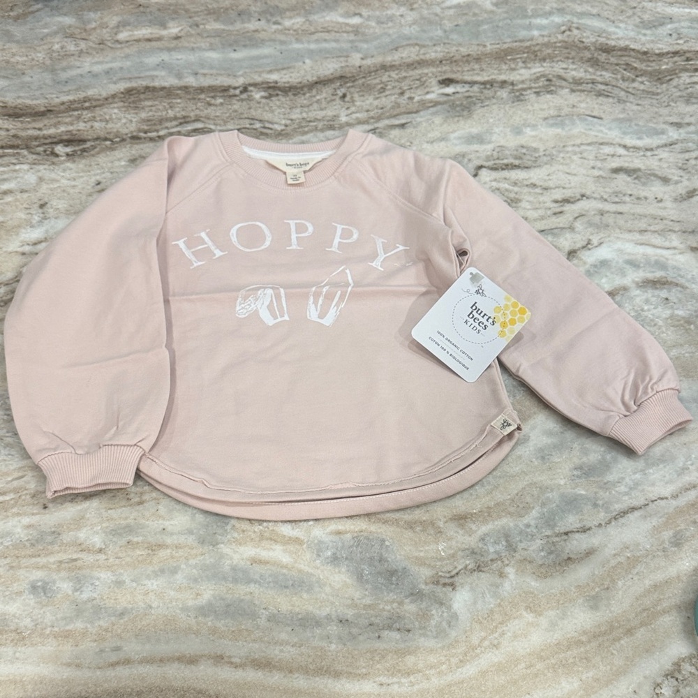 Burt’s bees Easter sweatshirt size 3T